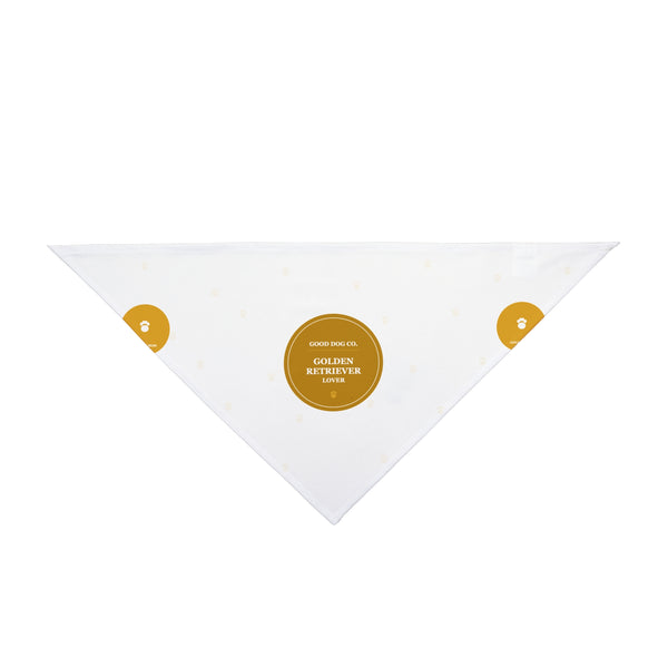 Golden Retriever Dog Bandana