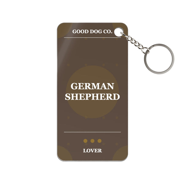 German Shepherd Keychain