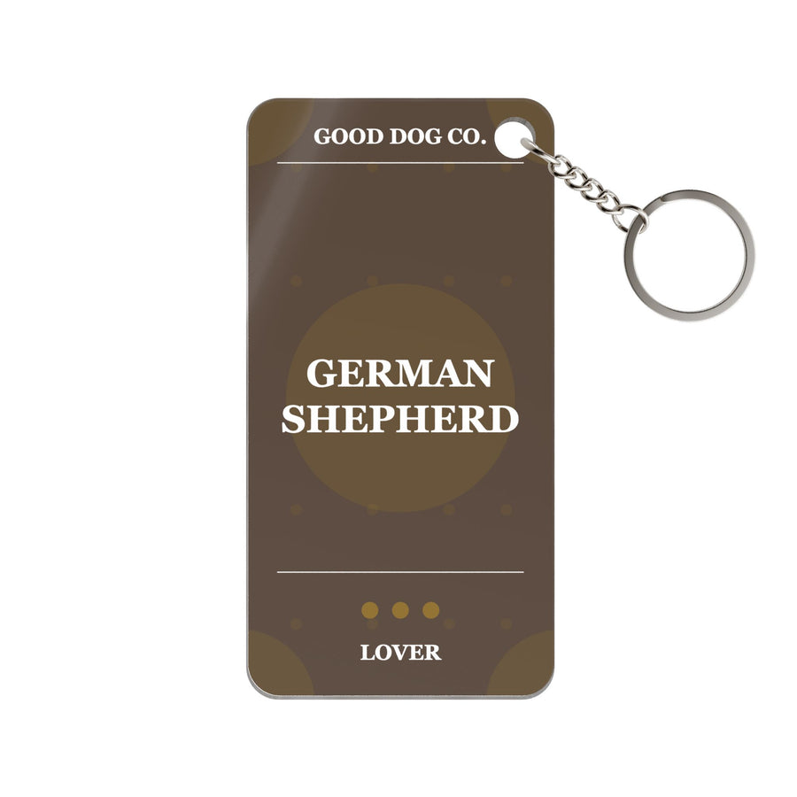 German Shepherd Keychain
