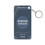 Border Collie Keychain