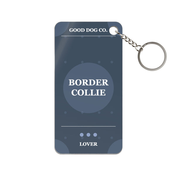 Border Collie Keychain